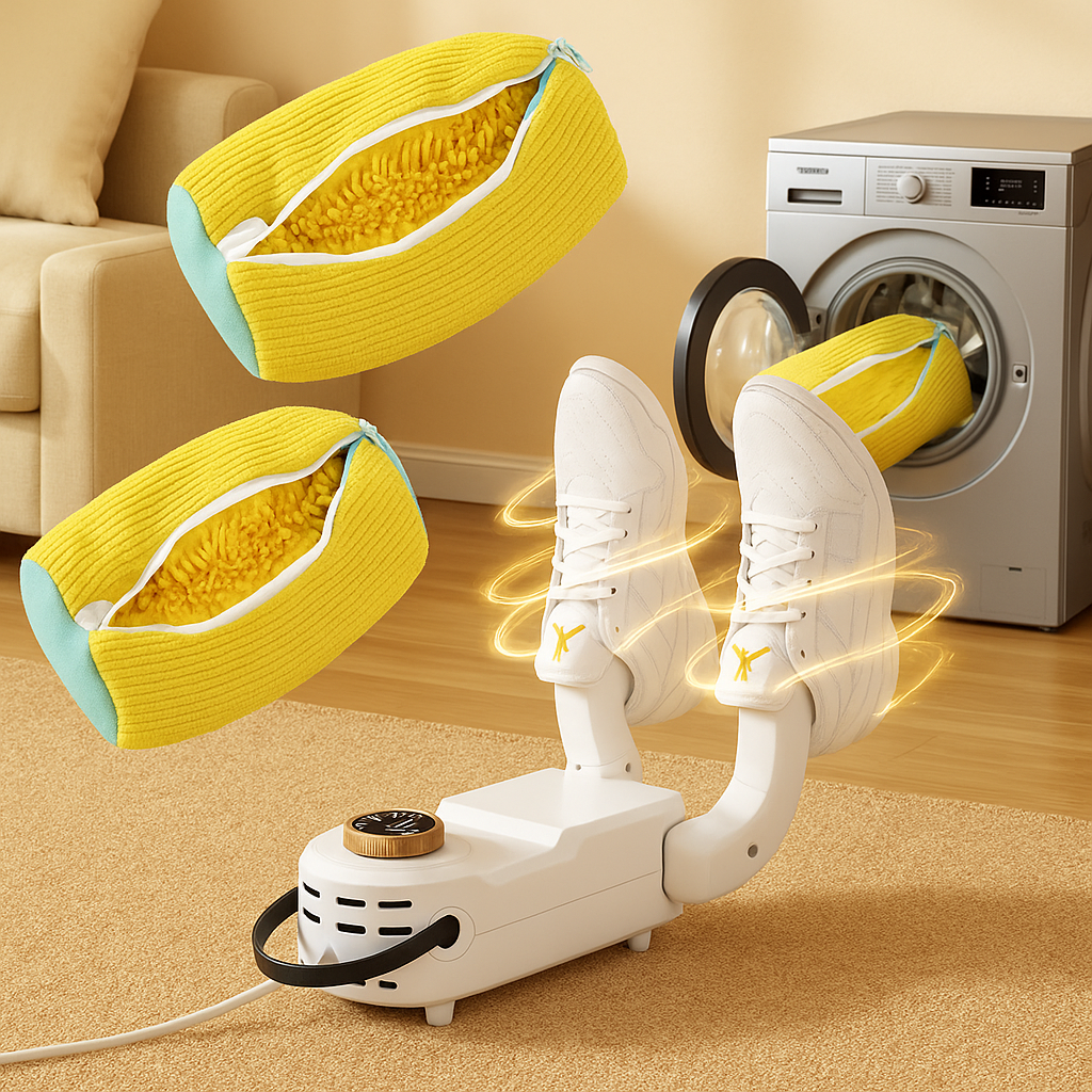 باك تنضيف و تجفيف الاحذية